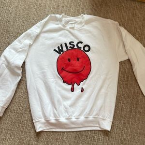 Wisconsin Smiley Face Crewneck